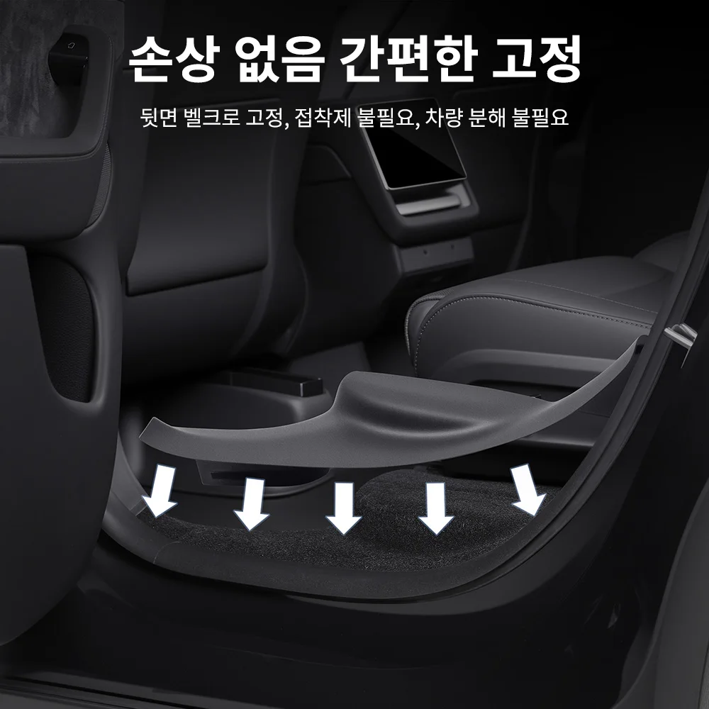 YZ For Tesla Model YL 2026 TPE Front Rear Door Sill A-B-pillar Protector Threshold Strip Anti-kick Guard Panel Waterproof pad 썸네일 4