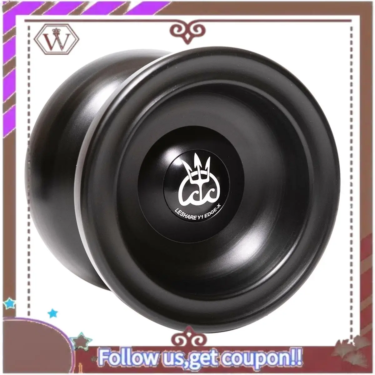 ABBG- يويو احترافي غير مستجعي، يويو من سبائك الألومنيوم + 5 أوتار إضافية + قفازات يويو يويو للاعب المتقدم