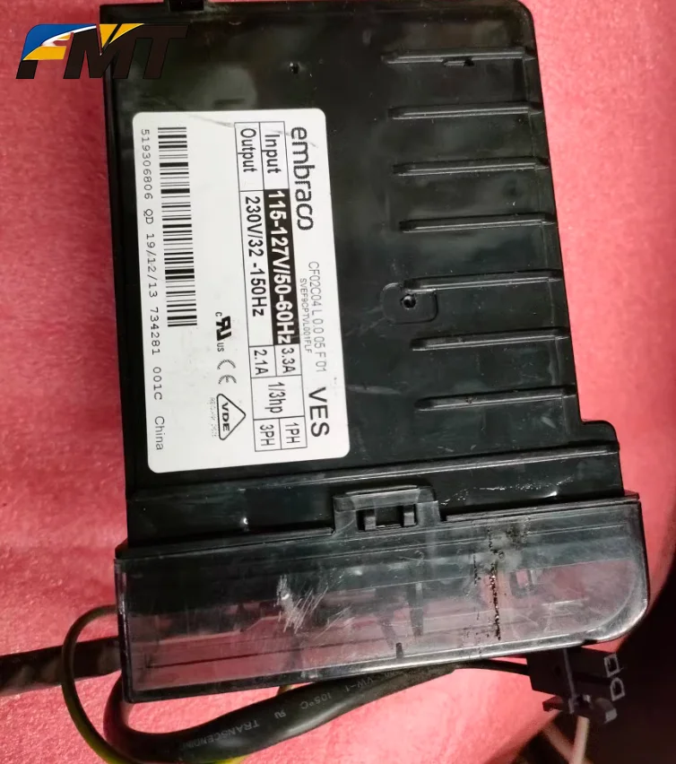 Placa de Controle de Compressor Embraco CF02C FMX para Inversor de Frequência 115V-127V, Caixa de Conversão de Frequência para Geladeira e Freezer, Exportação