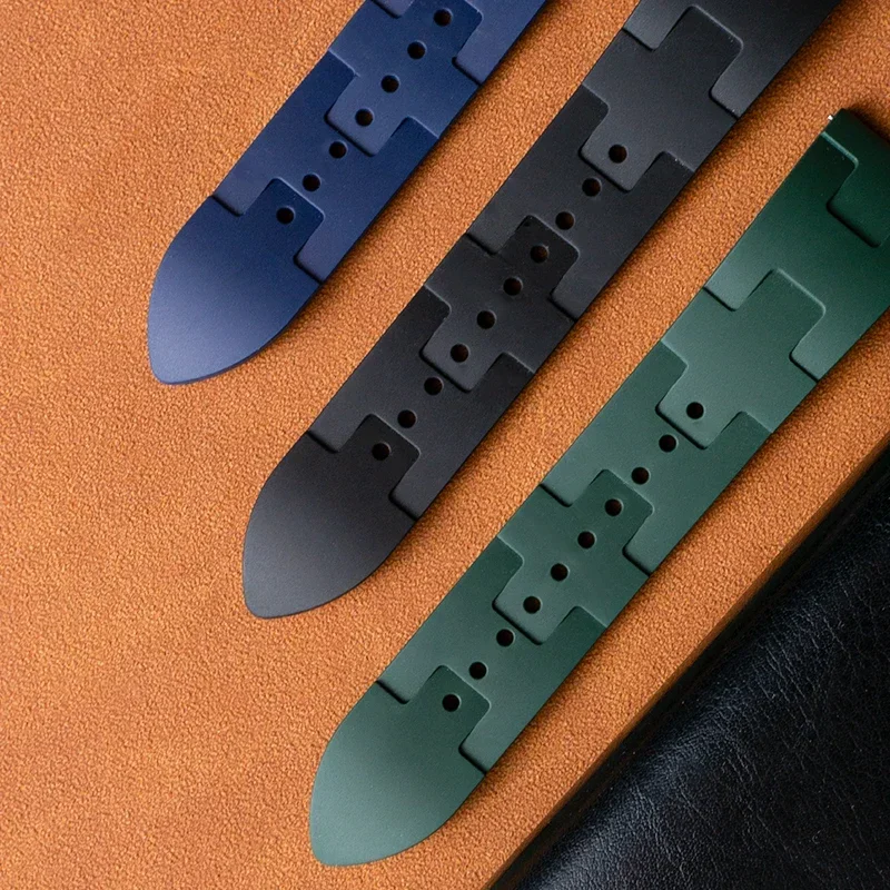 Premium Grade Watch Strap For I Watch Ultra 2 Apple Watch Series 10 9 8 7 6 46mm 42MM 45mm 49mm FKM Watchbands