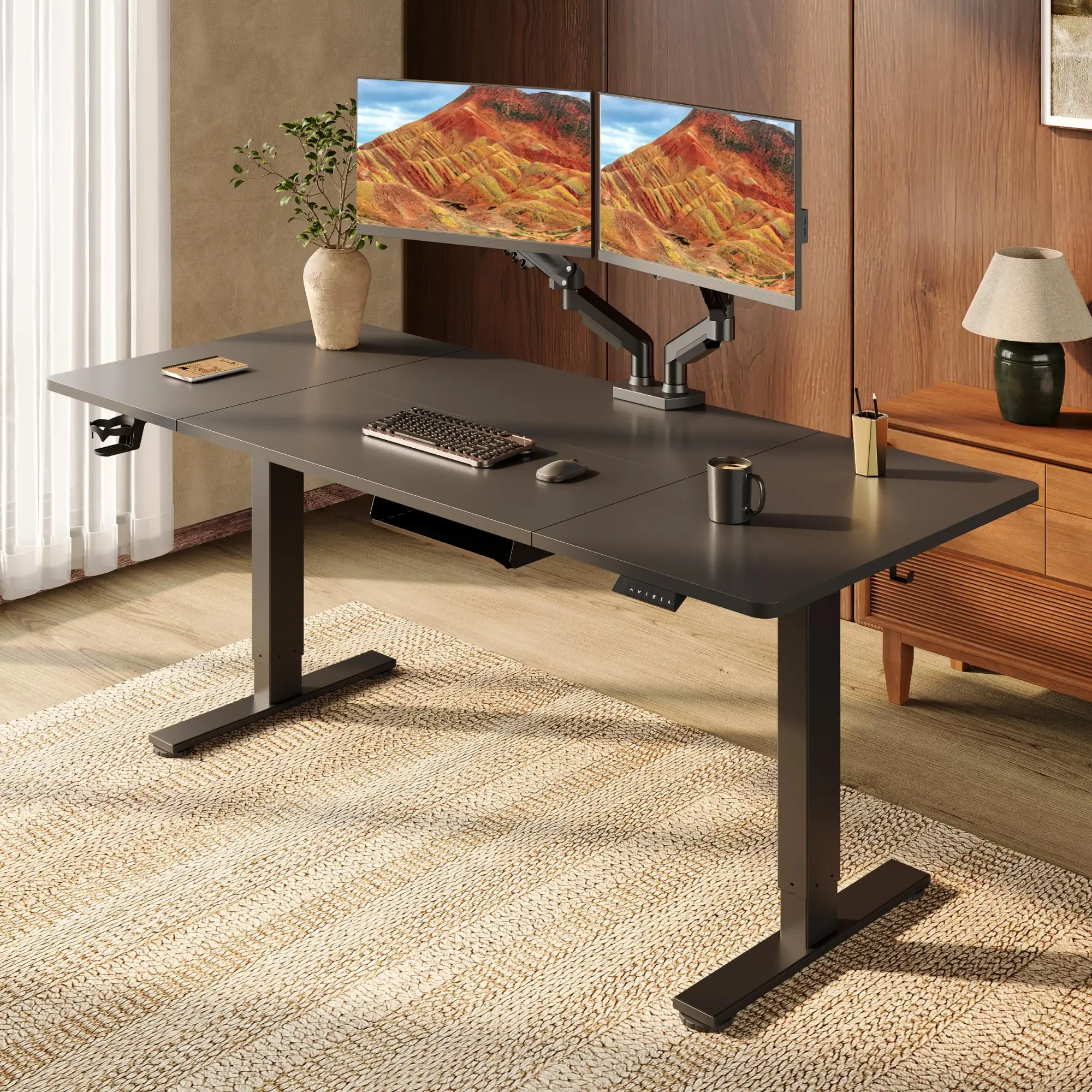 79x32'' Large Height Adjustable Ergonomic Electric Standing Desk