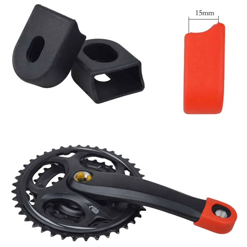 

8pcs Bicycle Arm Crank Arm Case Protector Durable For Mountain Road Folding Bike Crankset Cover Case Riding Accessory