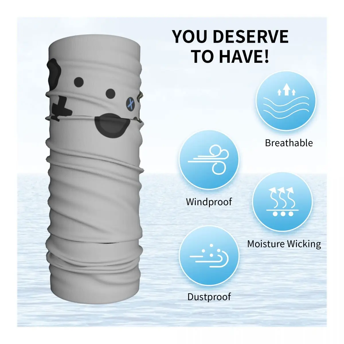 Controlador de jugador de juegos personalizado, polaina para el cuello para hombres y mujeres, protector facial UV, Bandana de videojuegos Retro de invierno, bufanda para esquí