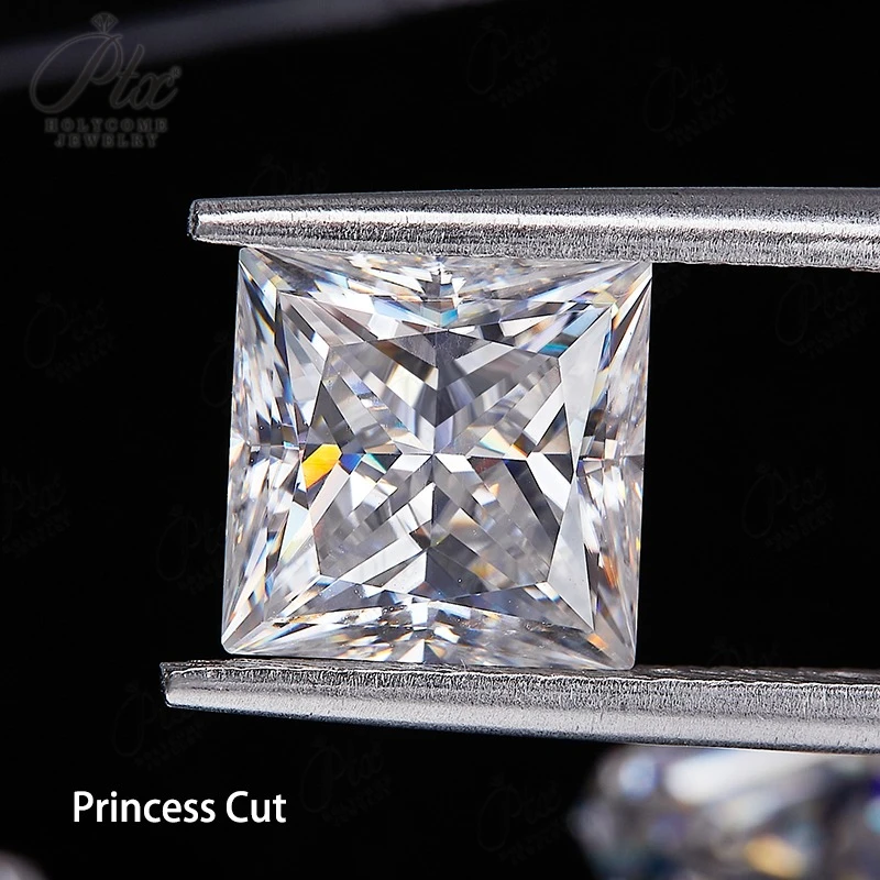 Hot Sale Moissanite Stone Fancy Shape D Emerald Radaint Pear Princess Heart Marquise Oval Brilliant GRA Cetificate DIY Jewelry