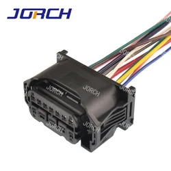 12 pin female waterproof automotive wire harness connector for headlight door harness plug connector 1-1452335-9