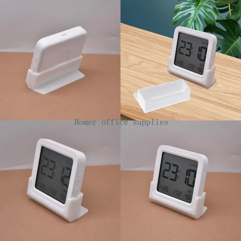 

K43B upgrades Temperature Humidity Gauge Holder Plastic Support for Home Office