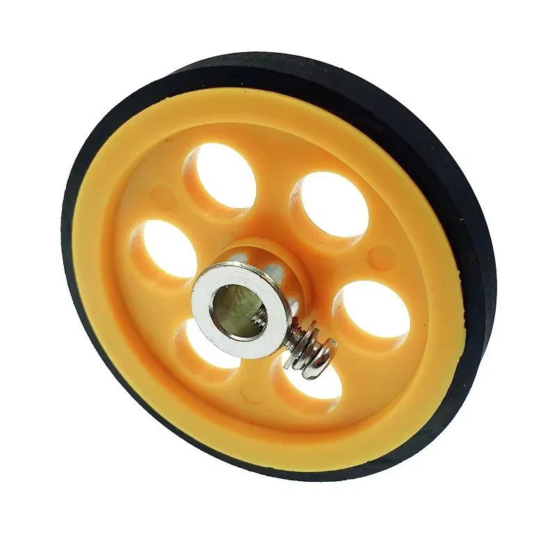 1pcs Encoder Metering Rubber Coated Wheel for Inkjet Printer Synchronizer Speed Measuring and Conveyor Tracking Roller