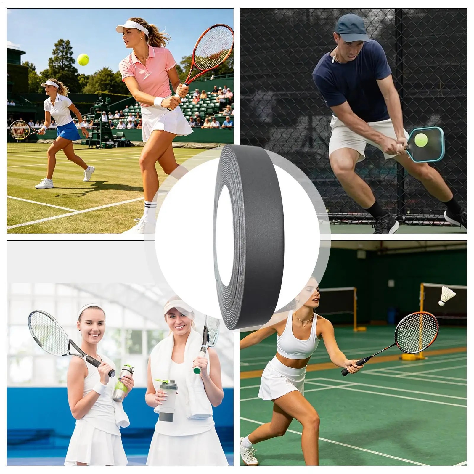 

Tennis Lead Tape Cuttable Thin Tungsten Adhesive Squash Racket Weighted Tape For Golfers Players Golf Club Badminton Tennis
