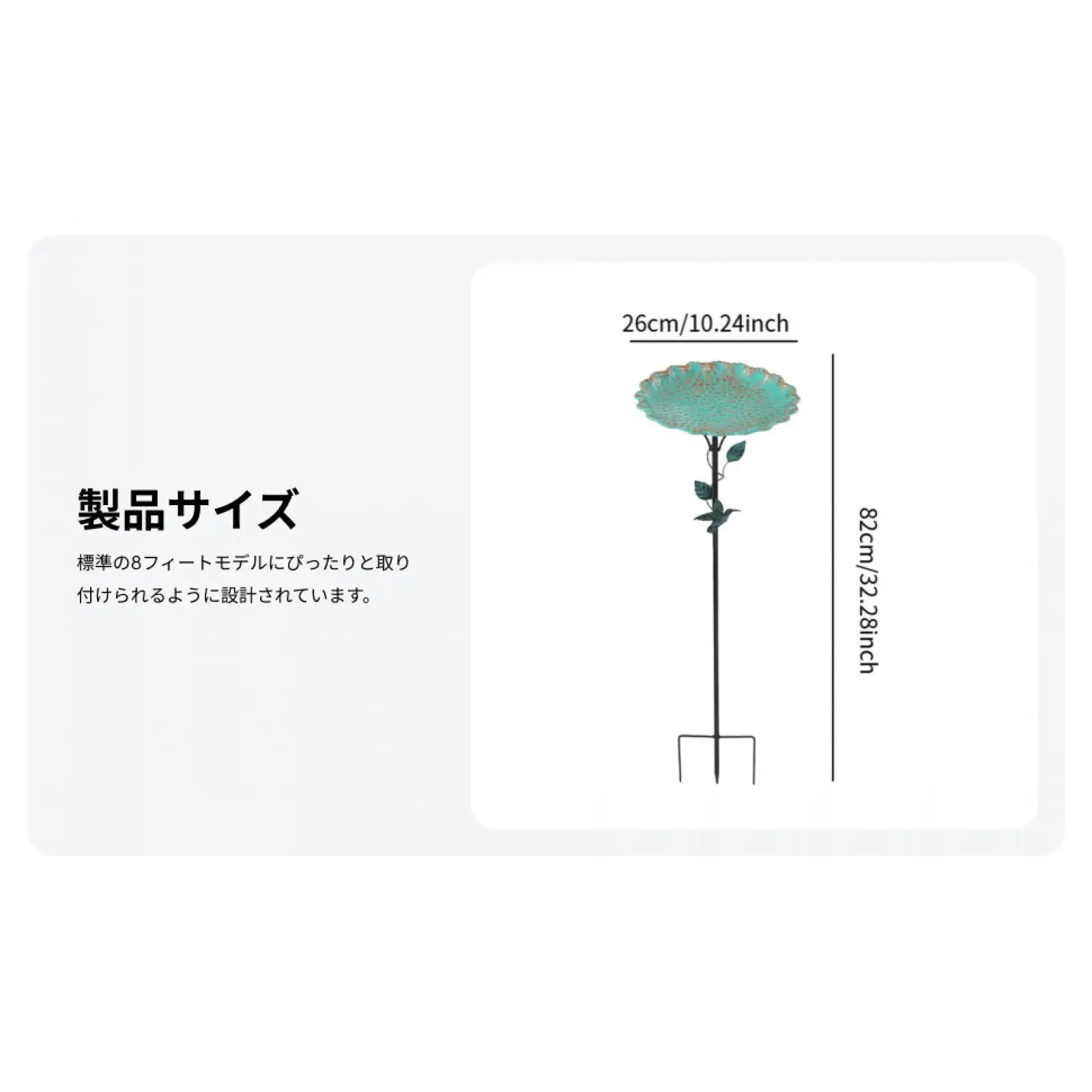 

Чаша для кормления птиц с колышком, подарочный орнамент, устойчивая к атмосферным воздействиям кормушка для птиц, ванна