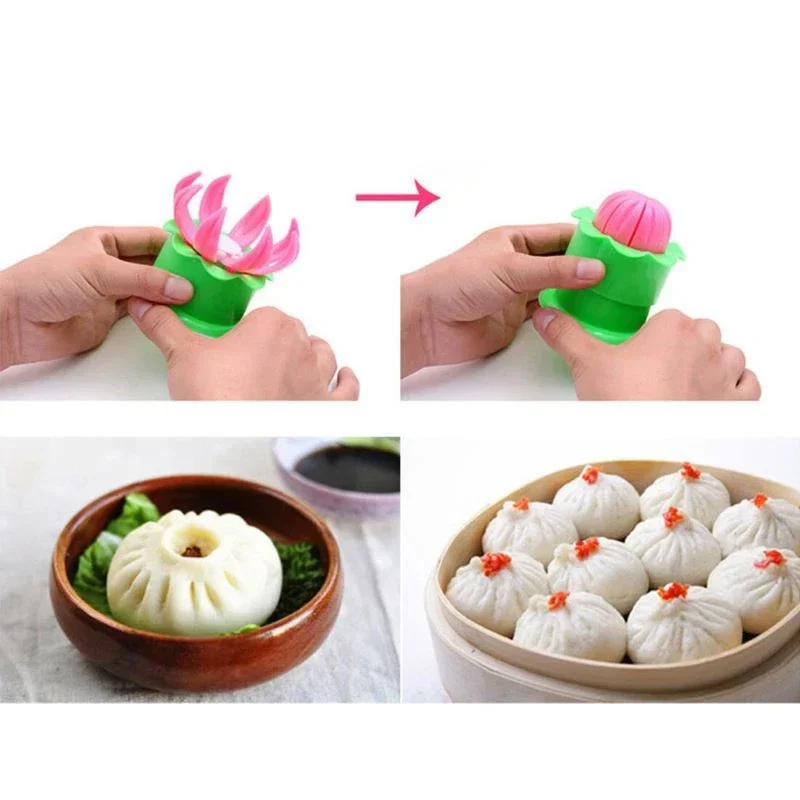 Bun Mould Chinese Bun Mould Baking and Pastry Tool Bun Making Mould Machine Kitchen DIY Pastry Pie Dumpling Maker