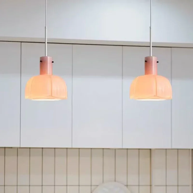 Imagem -04 - Nordic Led Pendant Light Lâmpadas de Vidro Penduradas para Teto Quarto Jantar Sala de Estar Estudo Home-appliance Decoração de Interior Luminária