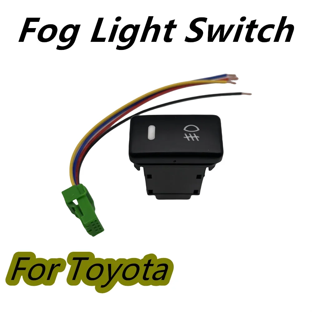 New 5 Pin Fog Light Switch For Lexus LX470 Tundra Control For Toyota 4Runner Land Cruiser Highlander Prius ON-OFF Orange LED