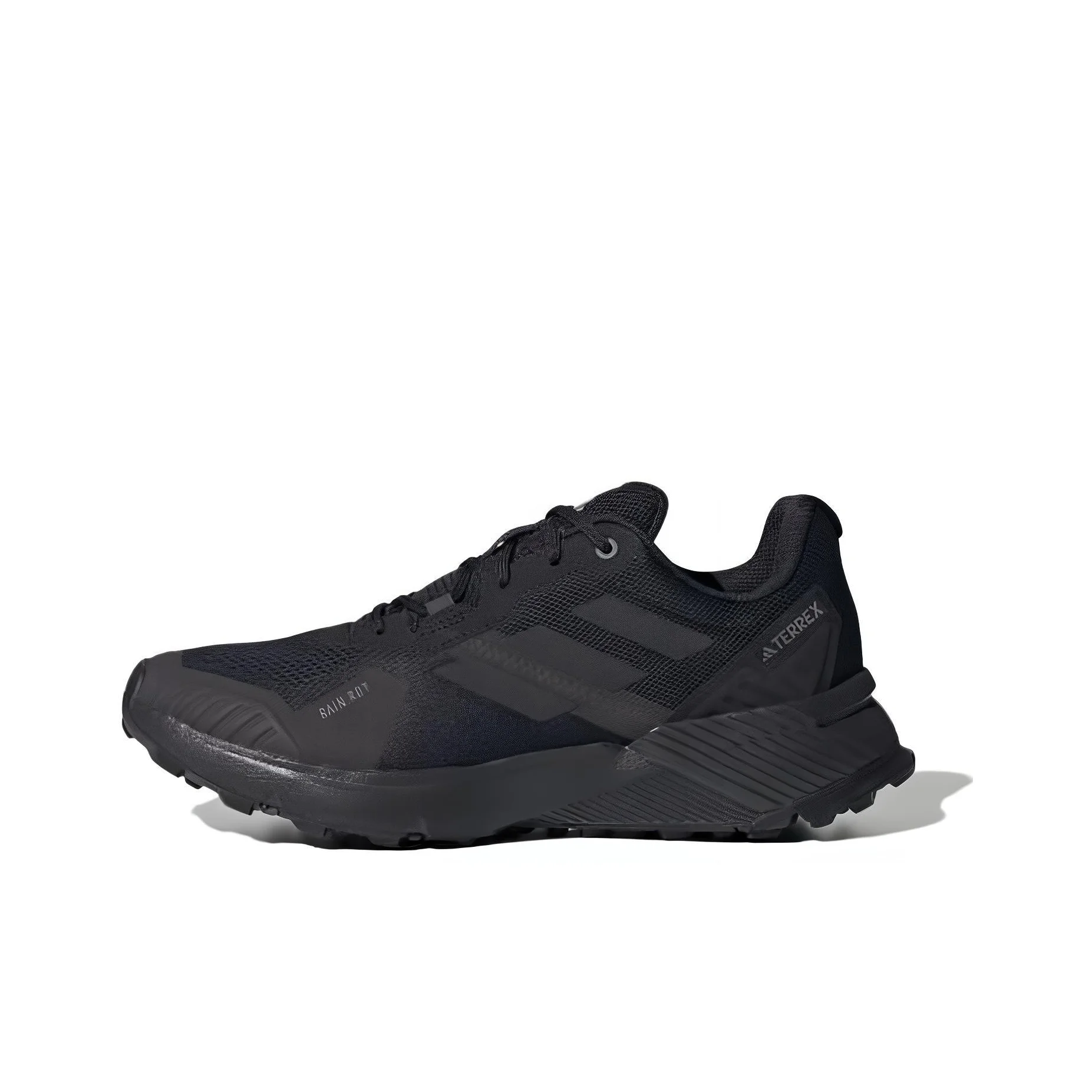 Adidas Terrex Soulstride Flow Running Shoes Chaussures de course pour hommes à tige basse noir gris