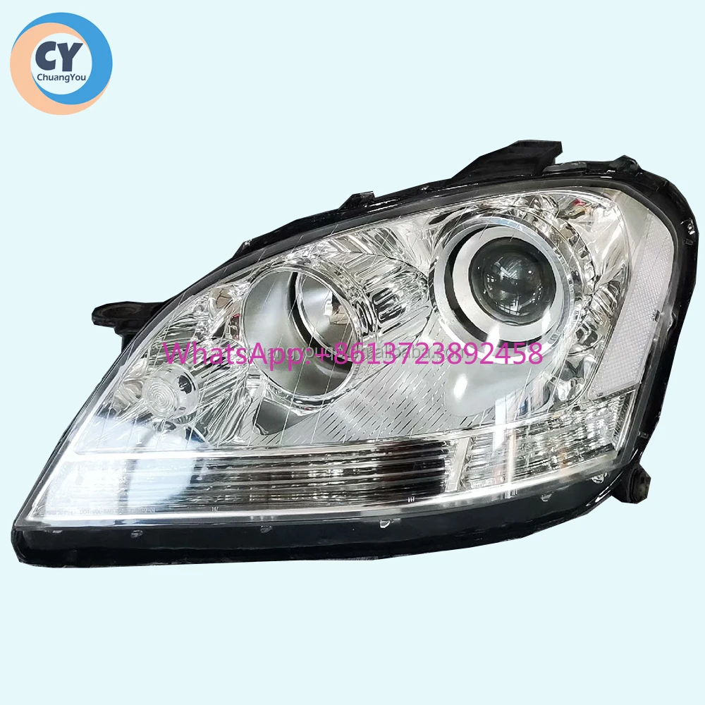 

For Mercedes-benz M-CLASS ML W164 Headlight Lens 2005 2006 2007 2008 Original Headlamp ML350 ML500 ML300 ML 164 Halogen Light