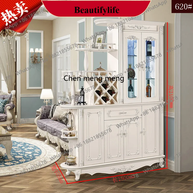 

living room partition, foyer, hall, wine cabinet, double-sided shoe cabinet, entrance entrance, screen decorative cabinet