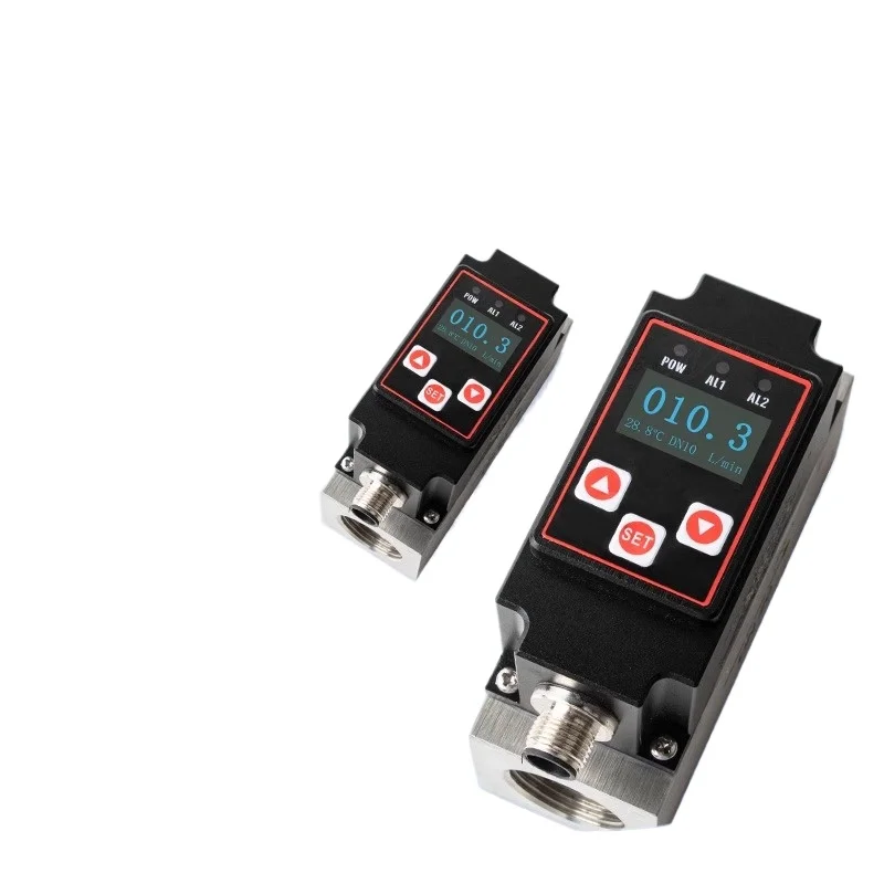 

Micro turbine flowmeter digital display pure water oil ethanol liquid high precision stainless steel flow sensor