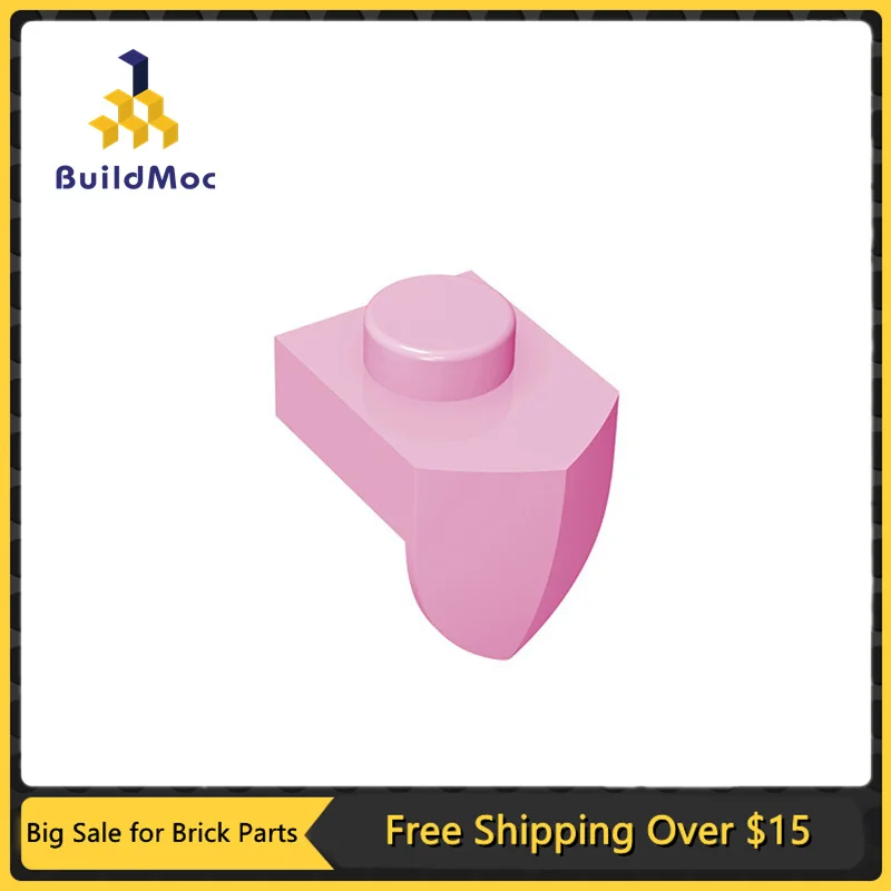 10Pcs Parts 15070 Plate Special 1 x 1 with Vertical Tooth Brick Building Block