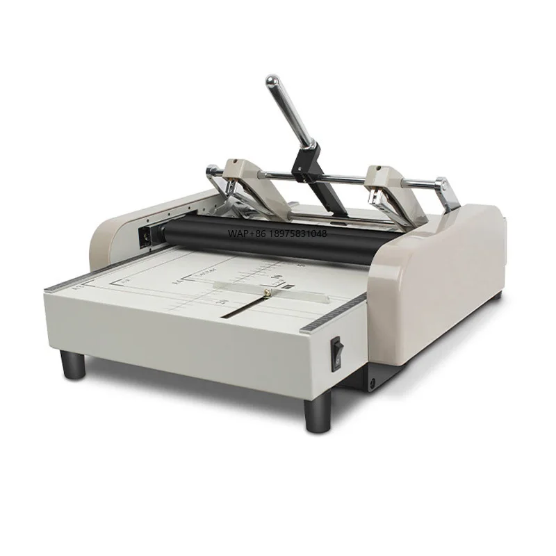 

Manual Booklet Making Machine Small Book Folding and Binding Machine
