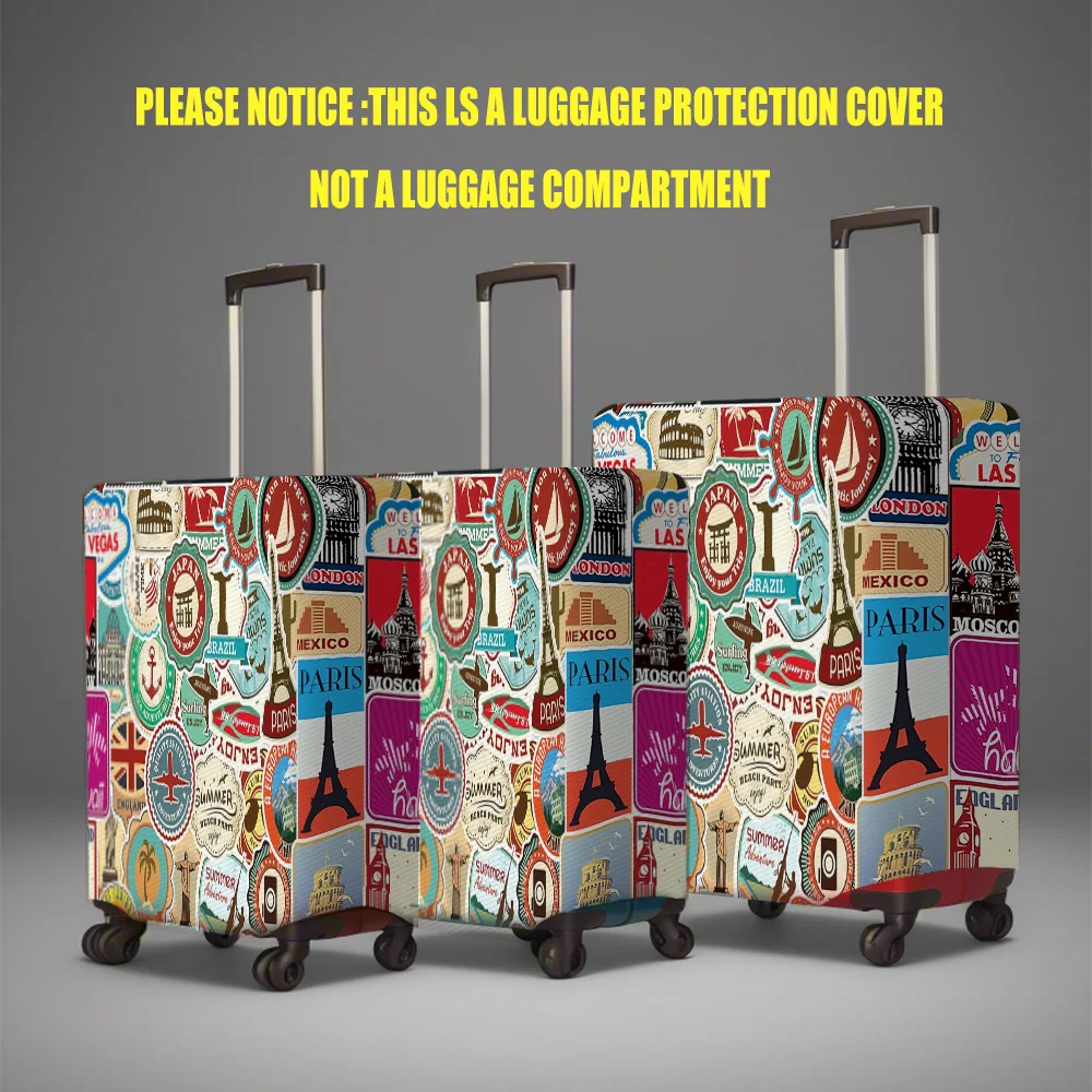 

Lightweight travel trolley case accessories, outdoor, travel, vacation, travel essentials, polyester material, with elasticity