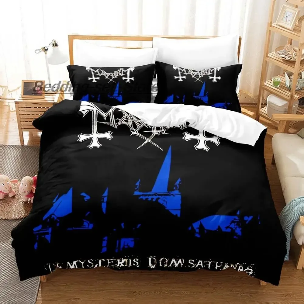 Mayhem Distressed Bedding Set Single Twin Full Queen King Size Bed Set Aldult Kid Bedroom Duvetcover Sets Skeleton Bed Sheet Set