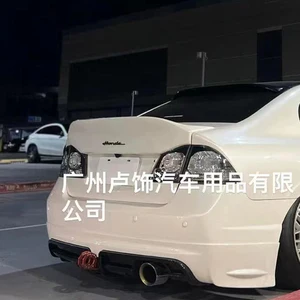 Suitable for 2006 to 2012 eighth generation Honda Civic Modified Car Duck tail Rear spoiler 10 Main Sales Civic Airofolio - №3