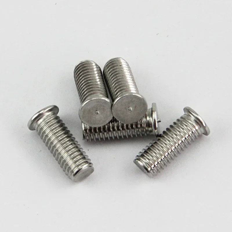 

PmIiRZdH 10pcs M6 stainless steel welding screws weldings studs home decoration bolts 30mm-40mm length