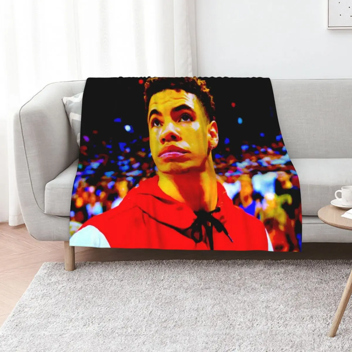 melo Throw Blanket Soft Plush Blanket as Housewarming Gift