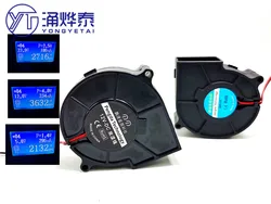 YYT New silent 7530 7.5CM 5V 12V 24V blower centrifugal humidifier turbo fan 3D printing