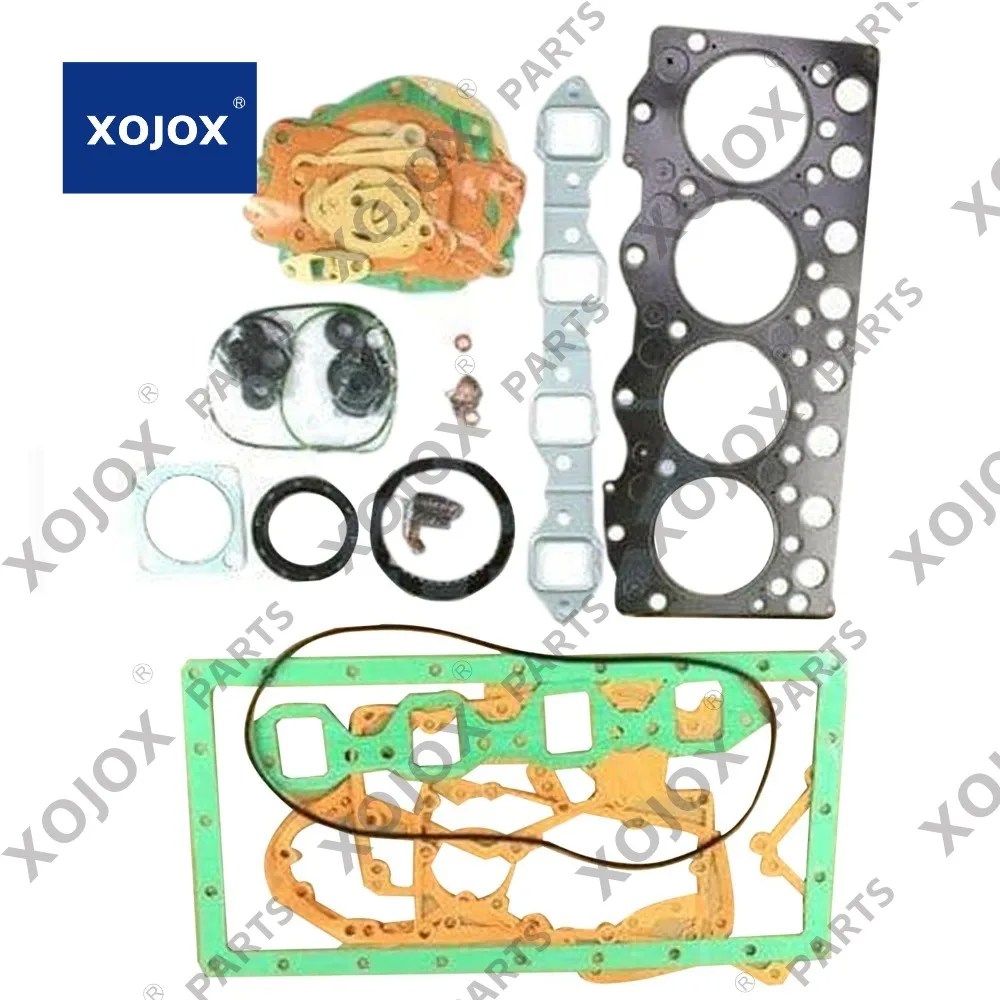

XOJOX Full Gasket Kit For Engine B3.3 4B3.3 4BT3.3 For Doosan Forklift D20S D25S3 D30S