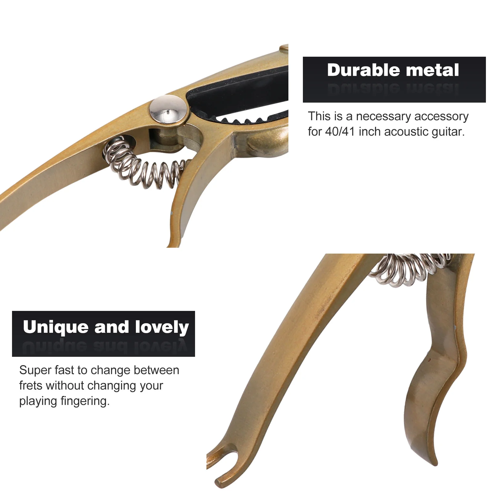 

Leopard Design Aluminum Alloy Guitar Capo Fast Fret Change Tool For Electric Acoustic Guitar Ukulele Banjo Folk Guitars Mandolin