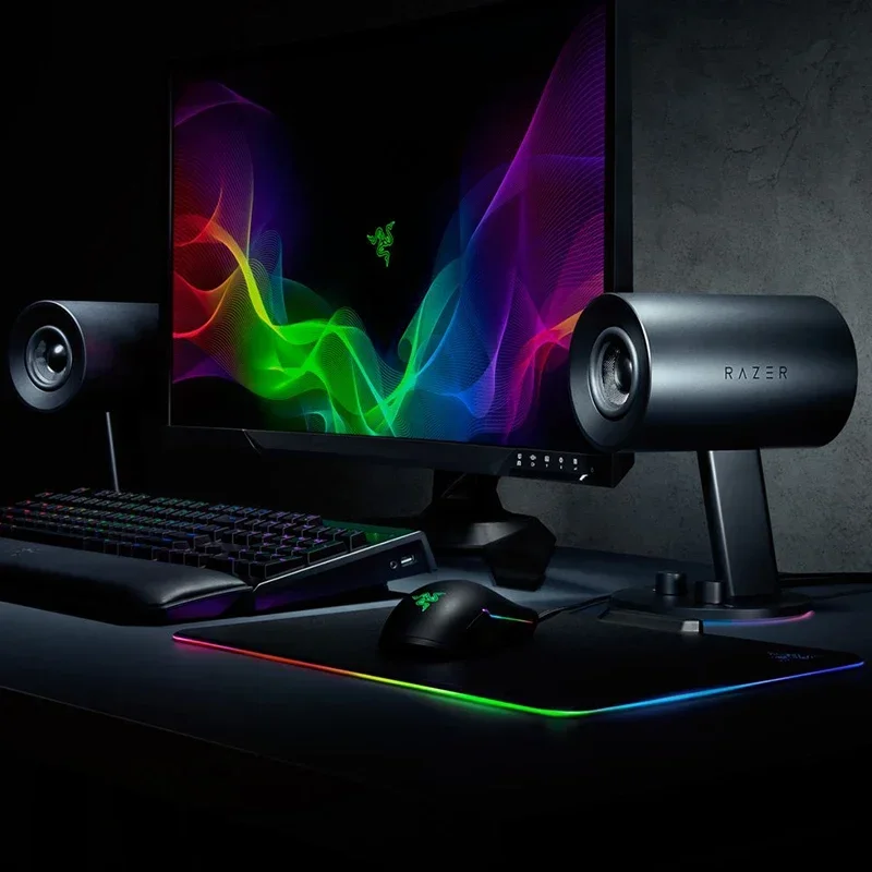 

2026Лучший продавец игровых динамиков Razer Nommo Chroma Full Range 2.0 для игр для ПК