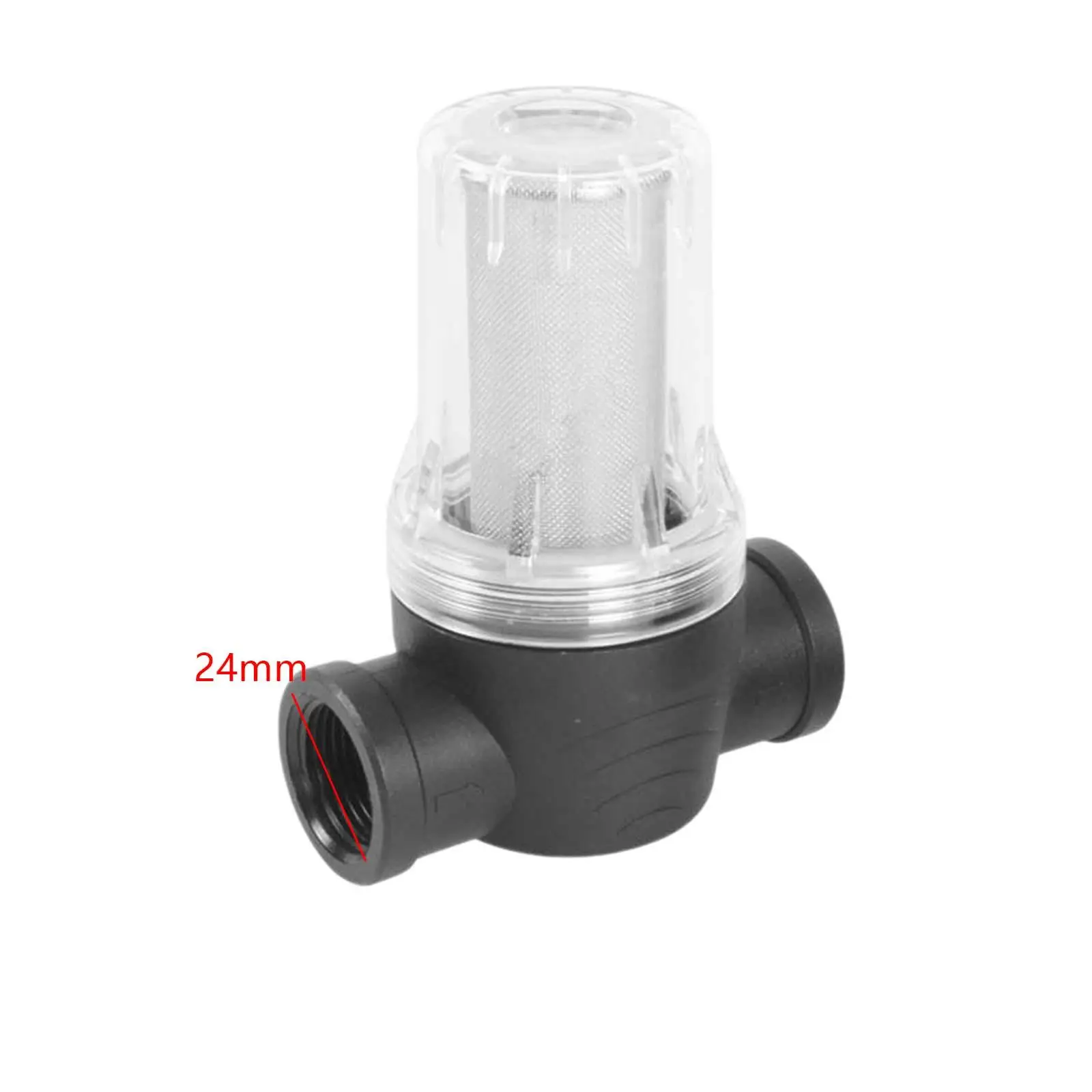 Фильтр водяного насоса для автодома, фильтр отсадного шланга для садового шланга, многоразовый, 40 меш, фильтр от осадка вниз