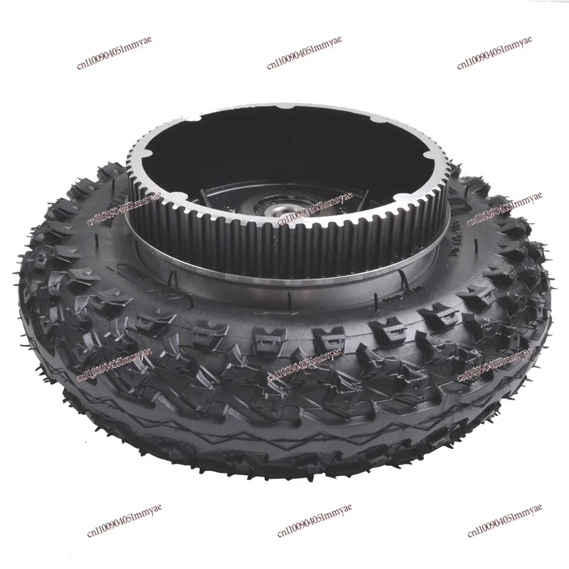 

8 Inch Electric Skateboard Synchronous Wheel 72 Toothed Belt Gear Wheel Power Pulley Inflatable Wheel Aluminum Alloy 200X50