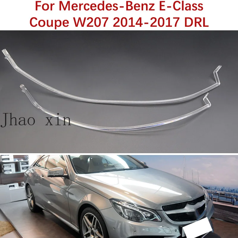 Angel Eye White Light For Mercedes‑Benz E-Class Coupe C207 W207 2014-2017 Headlamp DRL CHIP Guide Strip Ballast DRL Driver Board
