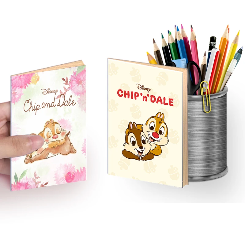 A6 Notebook - Chip n\' Dale - Baby Disney Cartoon Character Writing Note Book Drawing Pattern Birthday Gift Stationery Supplie