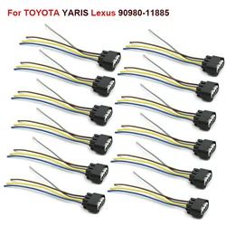 12/6 PCS Ignition Coil Plug Connector Harness 4-way For TOYOTA YARIS Lexus 90980-11885