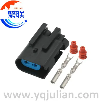 Auto 2pin plug 5-1437710-6 1437710-6 5-1437710 auto waterproof wiring harness connector with terminals and seals