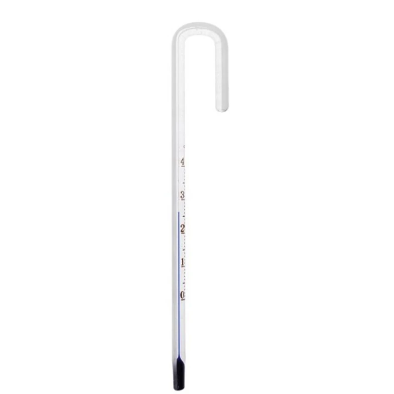 Aquarium U Shape Hanging Glass Thermometer Temperature Monitor Fish Tank