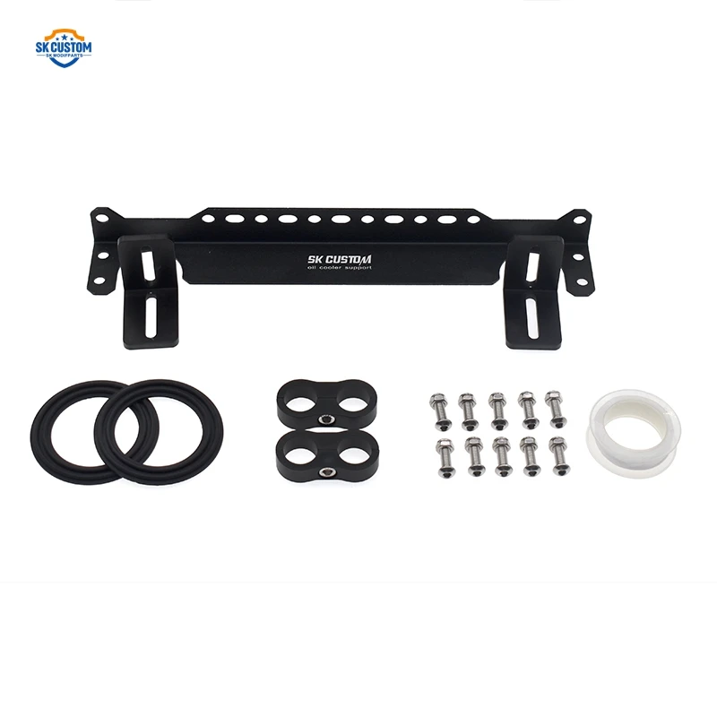 알루미늄 16 행 Ea888 Gen2 엔진 오일 쿨러 키트 VW CC GTI Audi A4L A6L B8 Q3 Q5 1.8T 2.0T