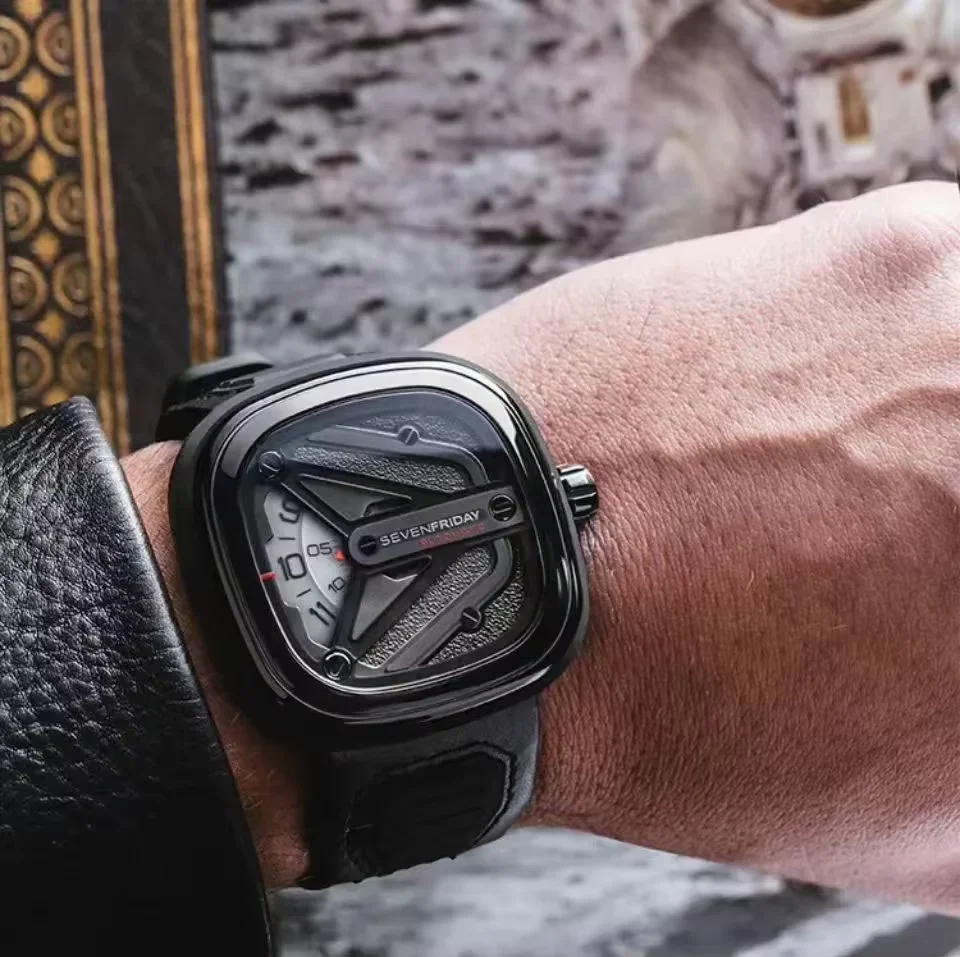 New product SEVENFRIDAY fashion men's watch M3-01 M series automatic mechanical waterproof watch retro high-end luxury original
