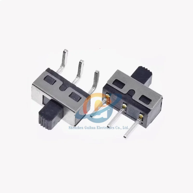 5pcs SS12D06 SS12D10 5MM handle height 2nd gear 3-pin high current toggle switch straight/bent foot