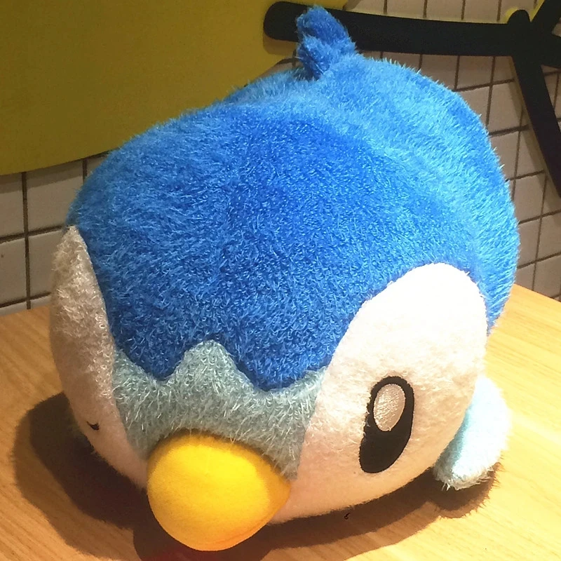 

38cm TAKARA TOMY Piplup Plush Toys Doll Pokemon Piplup Soft Stuffed Animals Dolls for Kids Children Gifts