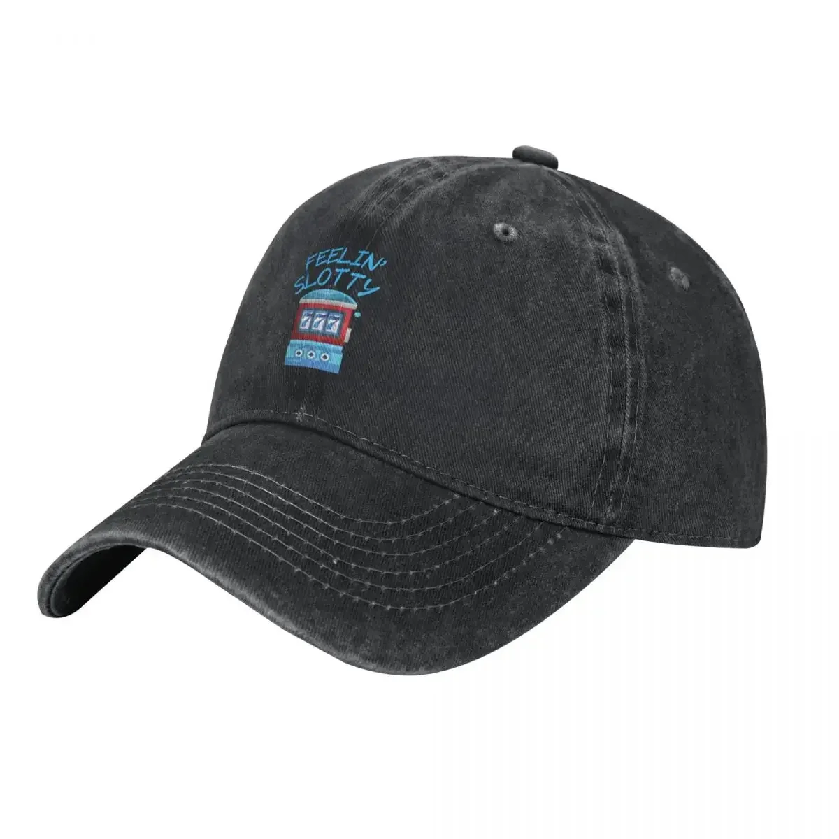 

Funny Slot Machine Casino Gambler Feelin Slotty Baseball Cap Golf Hat Icon Golf Cap Uv Protection Solar Hat Girl'S Hats Men's