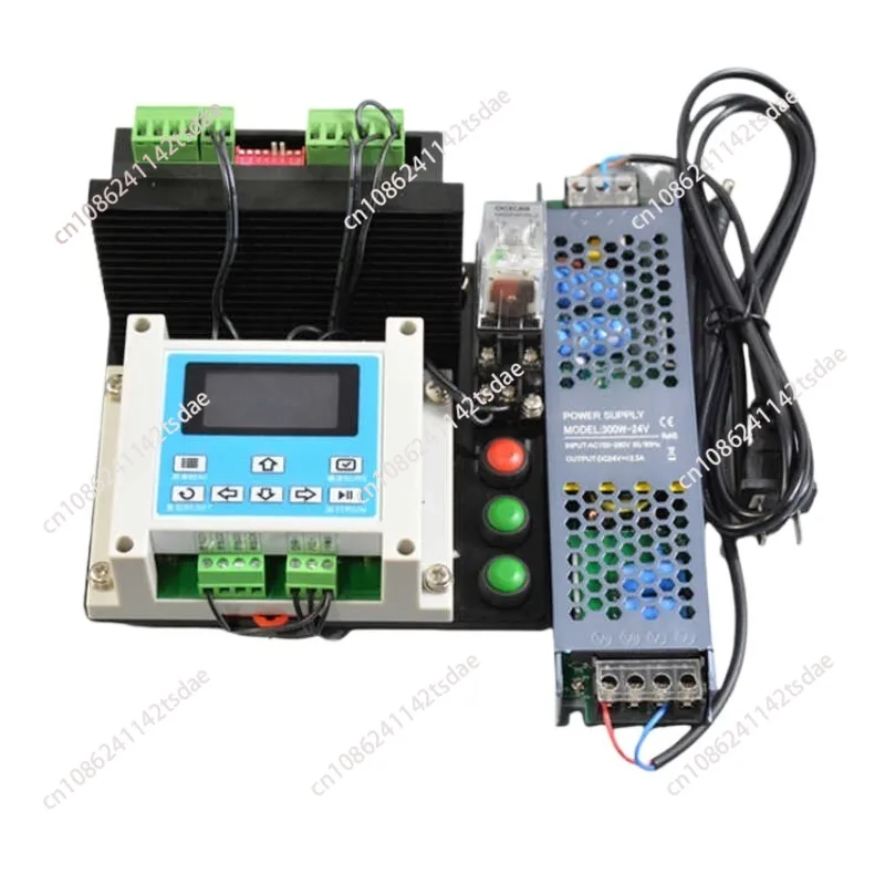 Single axis controller programmable forward and reverse 57 stepper motor counting 6 groups action linkage external sensor