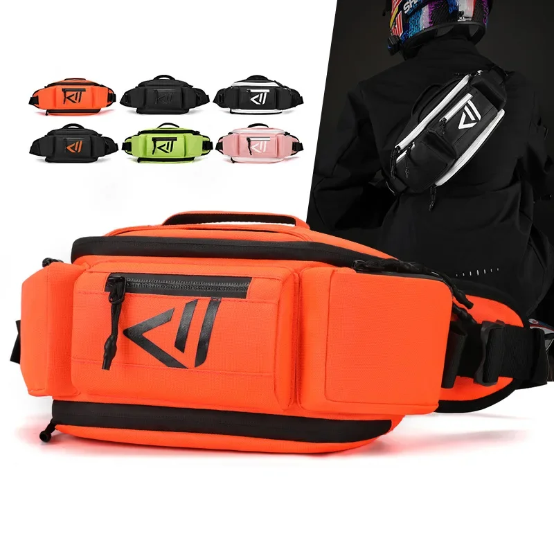 WEPOWER New Waist Bag Motorcycle Riding Chest Bag Motorcycle Equipment Rider Waterproof Multifunctional Crossbody Bag