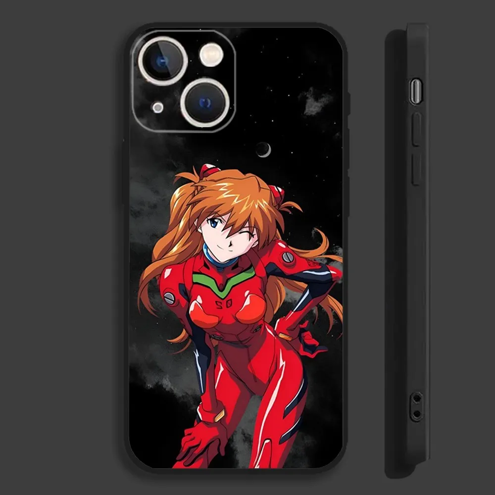 A-AsukaS Anime S-Soryu Phone Case For iPhone 16,15,14,13,12,11,Pro,Max,Plus,Mini,X,XS,XR,8,7,6,S,SE Soft Black Case