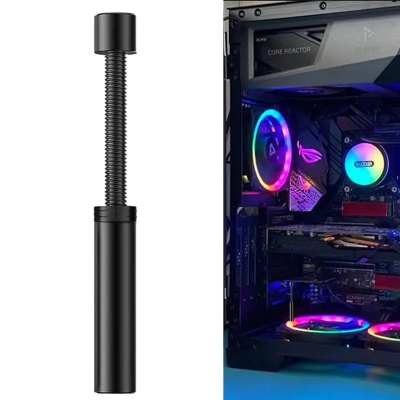 Graphics Card GPU Holder Adjustable Telescopic Rotary Screw Aluminum Alloy Support Vertical GPU Bracket GPU Video Card Holder