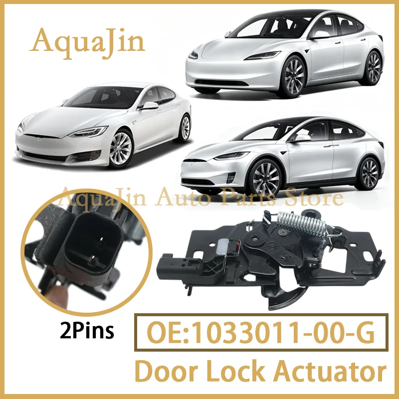 1033011-00-G Bonnet Hood Lock Latch Metal Closing Catch For Tesla Model 3 X S 2017 2018 2019 2020 103301100G Auto Car Accessorie