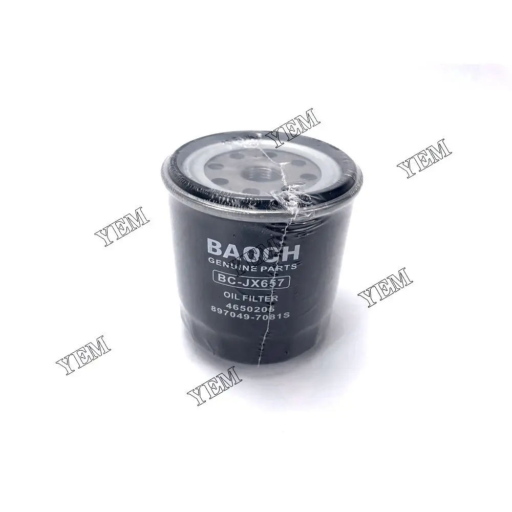 

4JG2 Oil Filter 4650205 897049-7081S For Isuzu Machinery Engine.