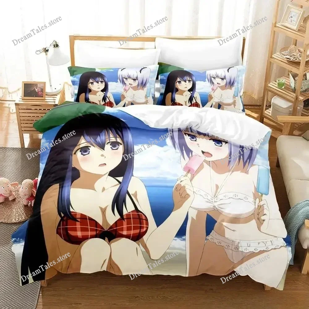 

3D Print Duvet Cover Brynhildr in The Darkness Pattern Quilt Covers for Single Twin Queen King Bedding Set Home Textile